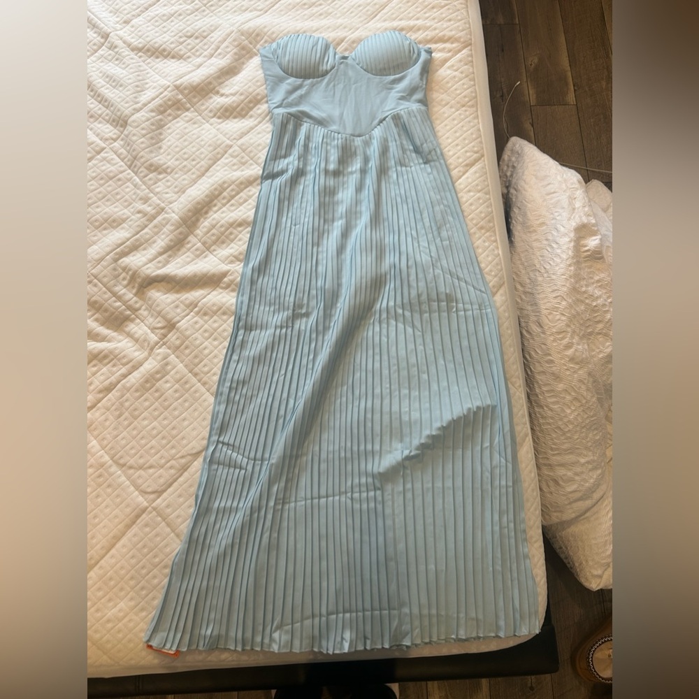 Blue dress!